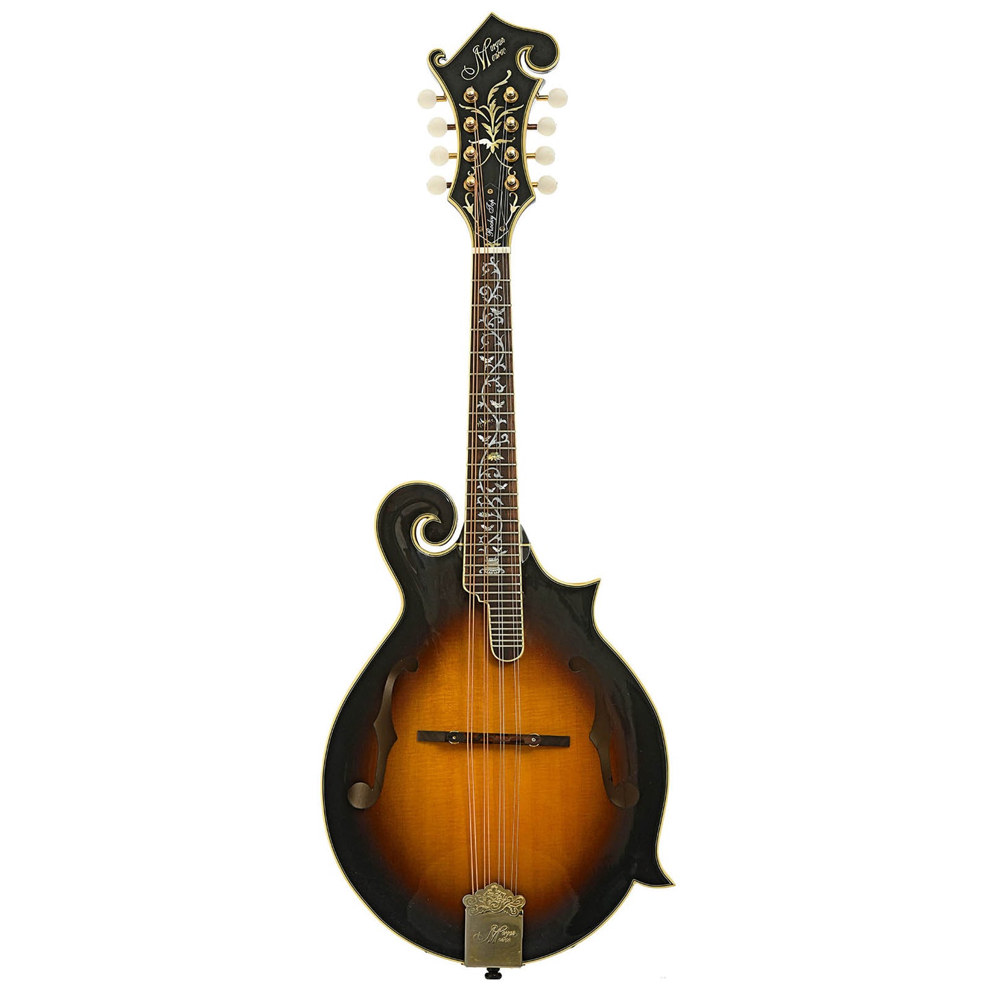 Full front of Morgan Monroe MCM-T F-Style Mandolin