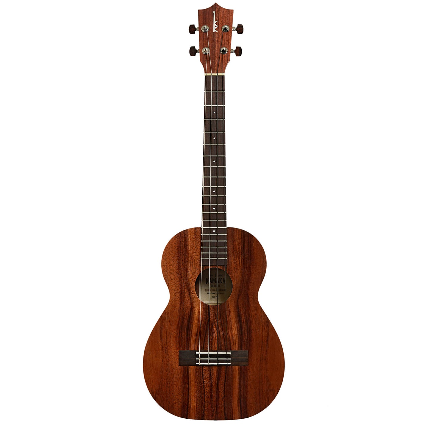 Full front of Kamaka HF-4 Baritone Ukulele