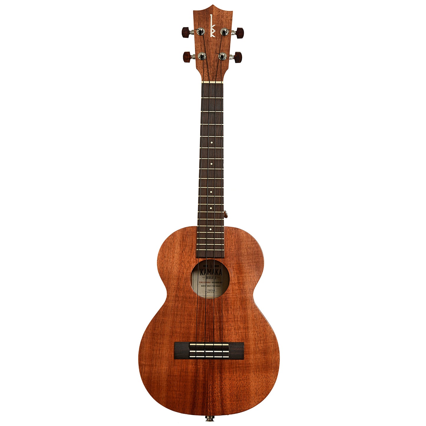 Full front of Kamaka HF-3 Tenor Ukulele
