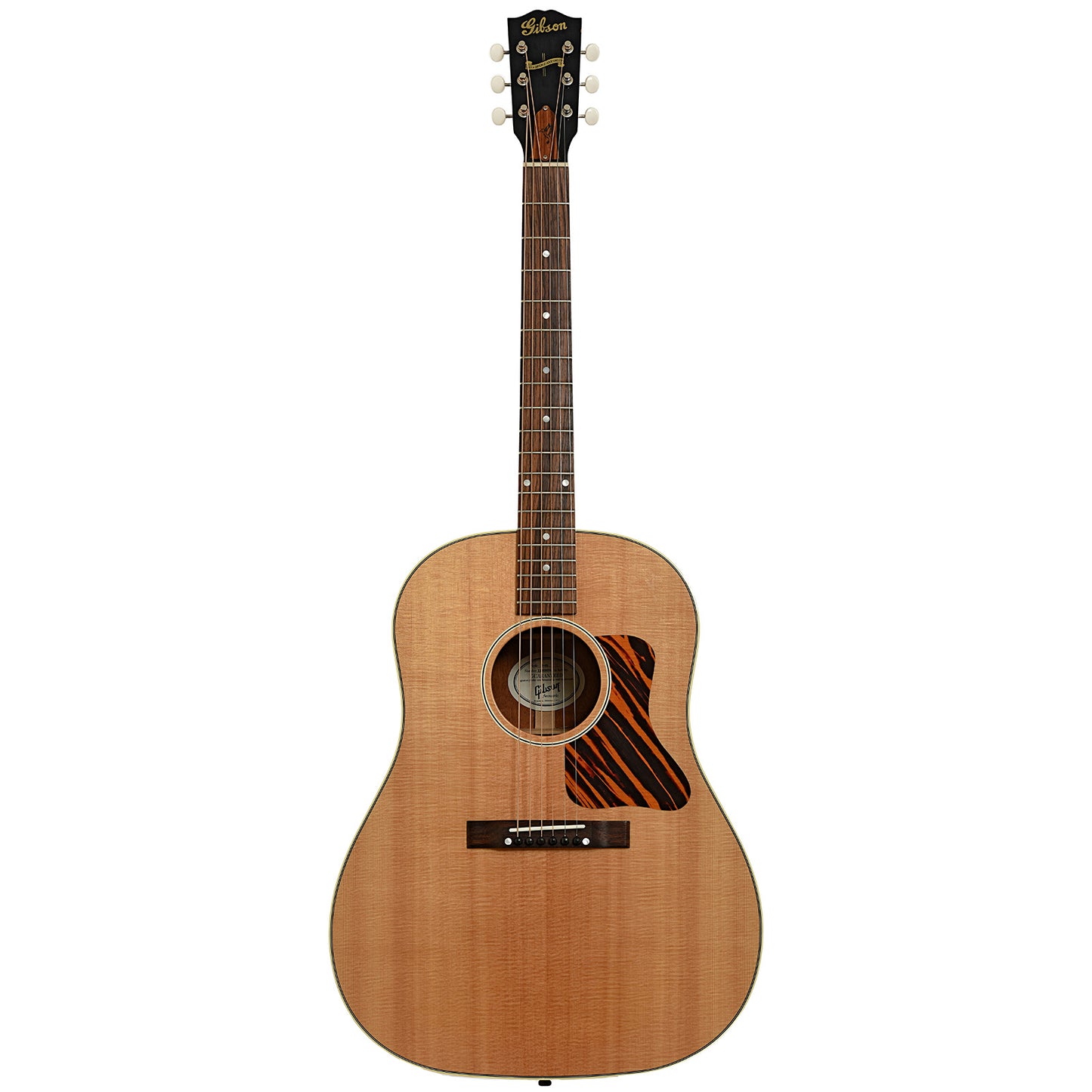 Full front of Gibson J-35 Reissue Acoustic Guitar