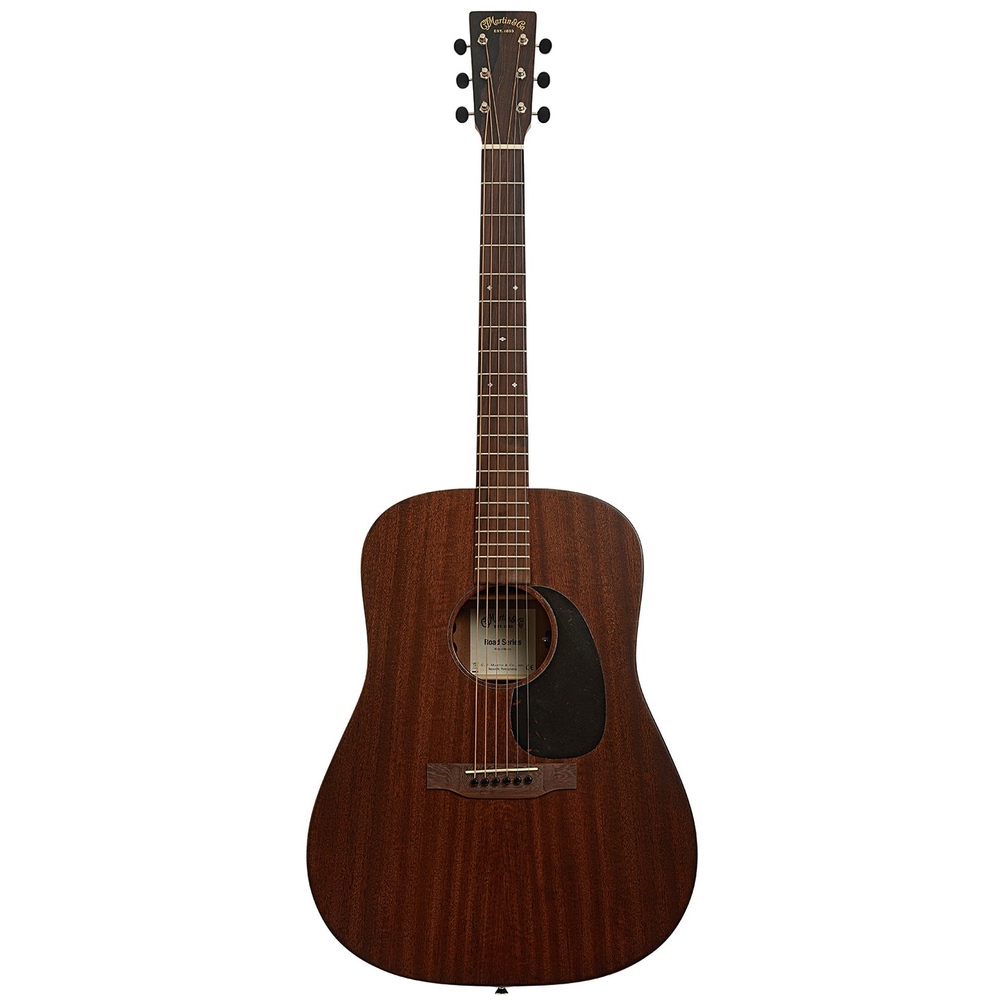 Full front of Martin D-10E Retro Sapele Guitar