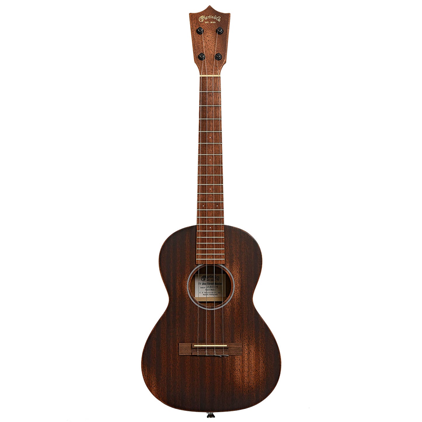 Full front of Martin T1 Streetmaster Tenor Ukulele