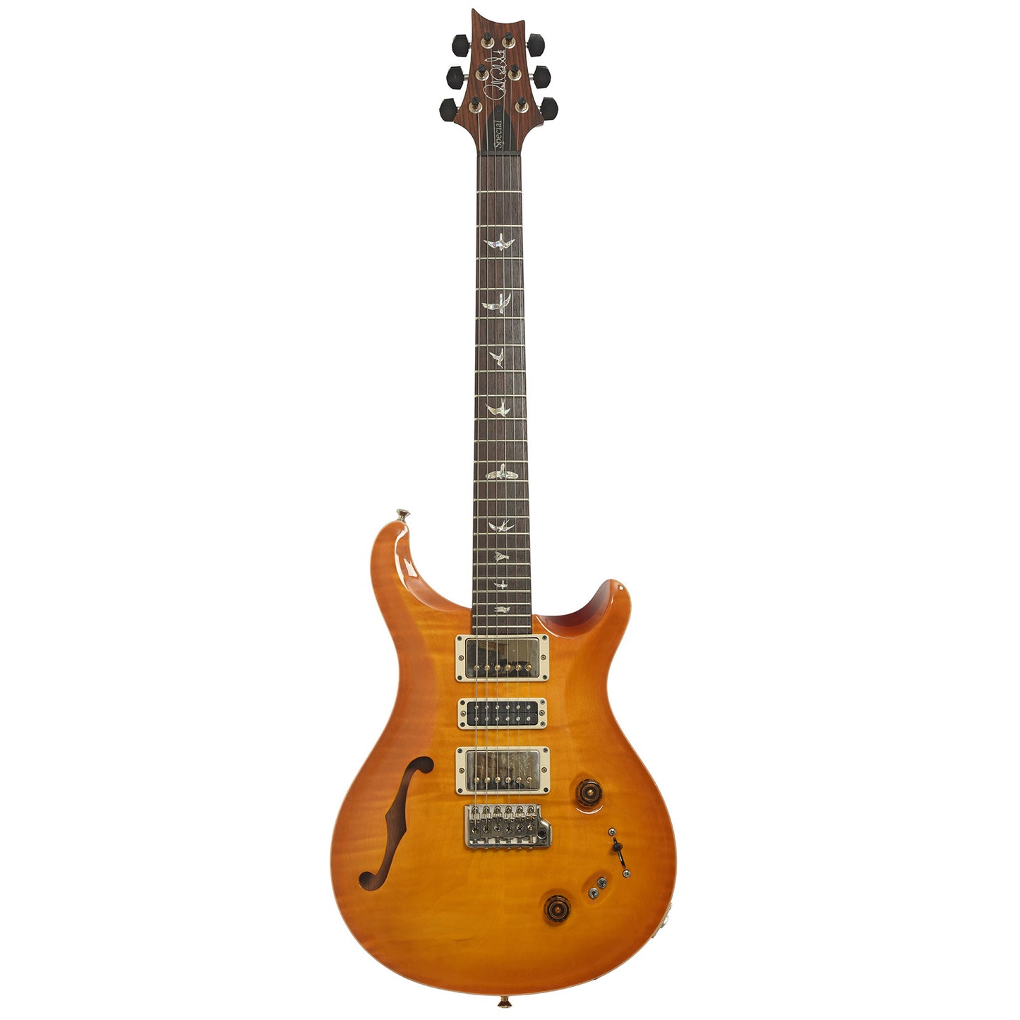 Full front of PRS Semi-Hollow McCarty Special Electric Guitar