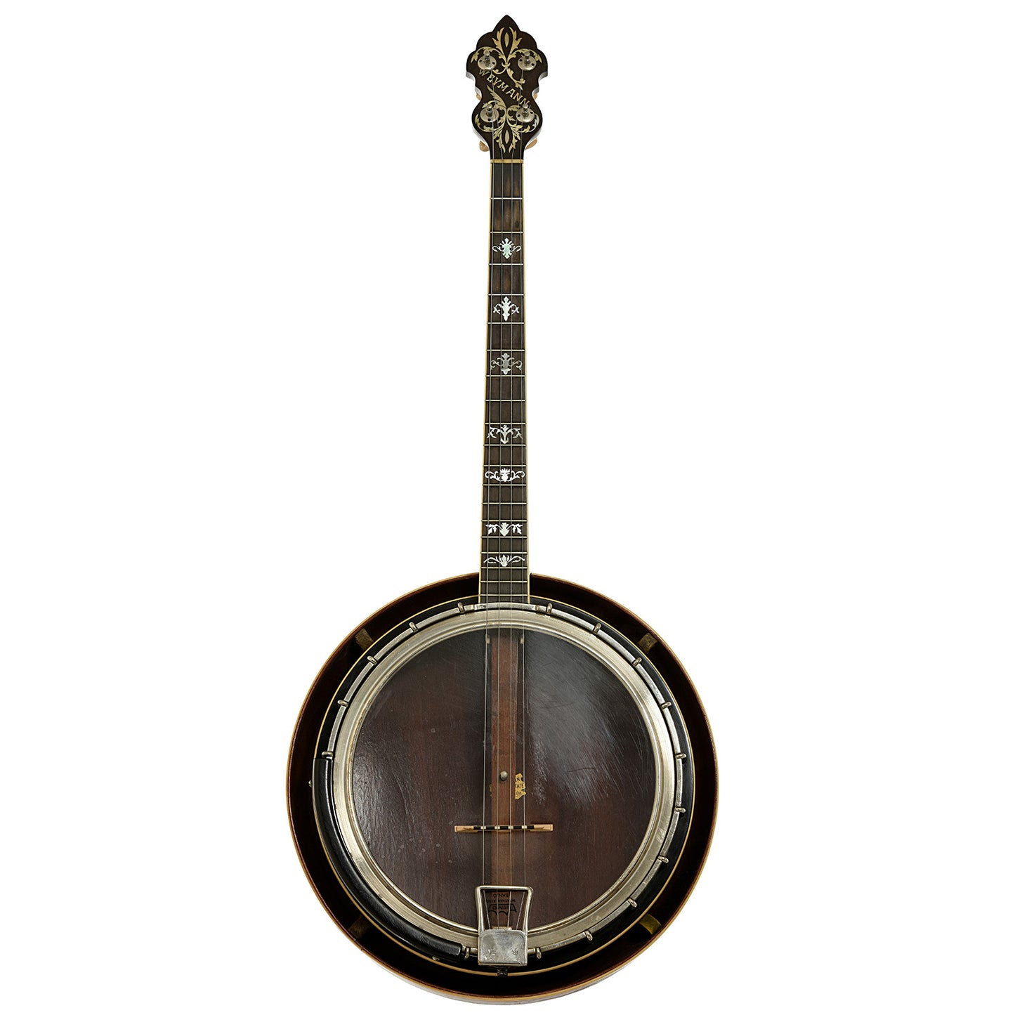 Full front of Weymann Orchestra Style 1 Tenor Banjo