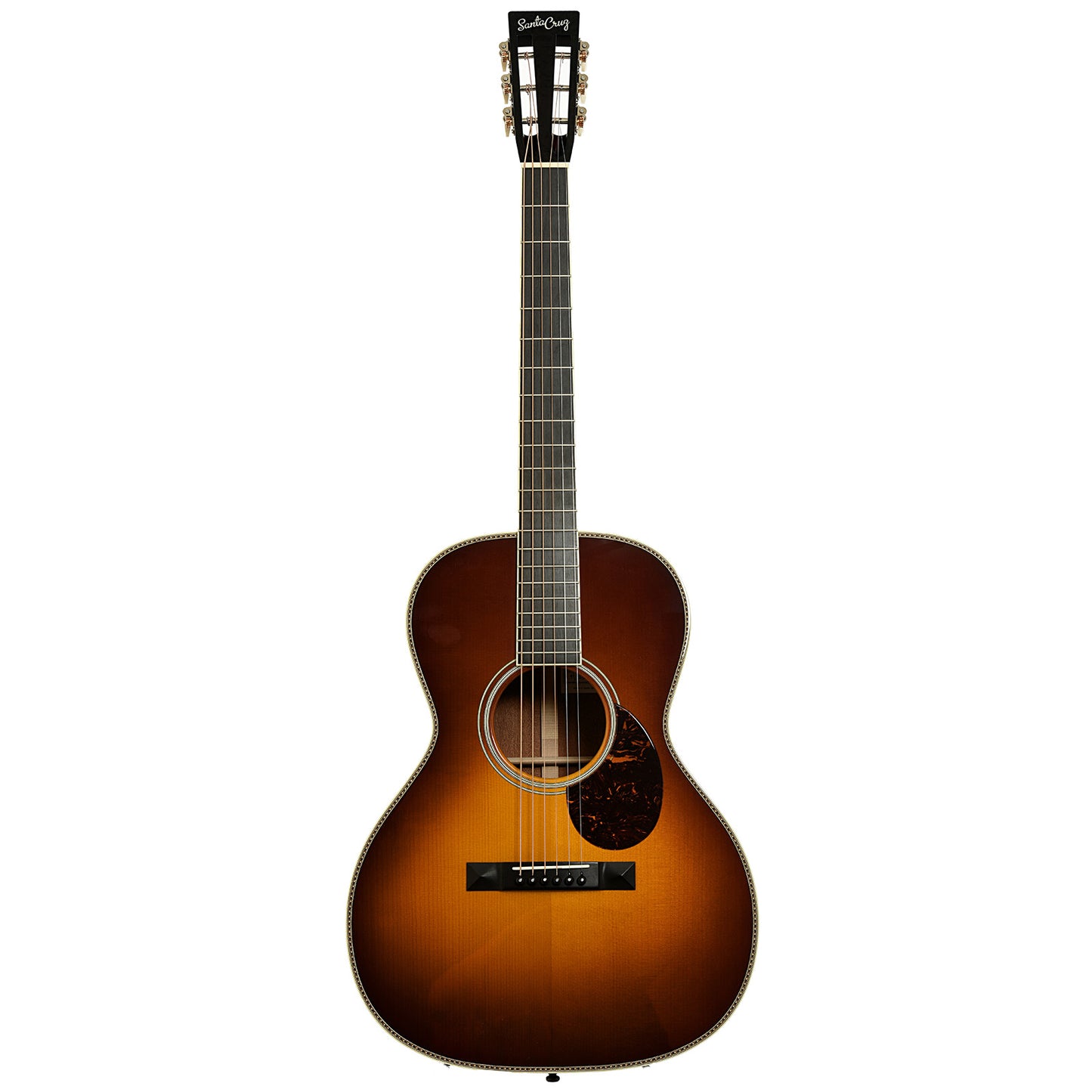 Full front of Santa Cruz Custom H13 Acoustic Guitar