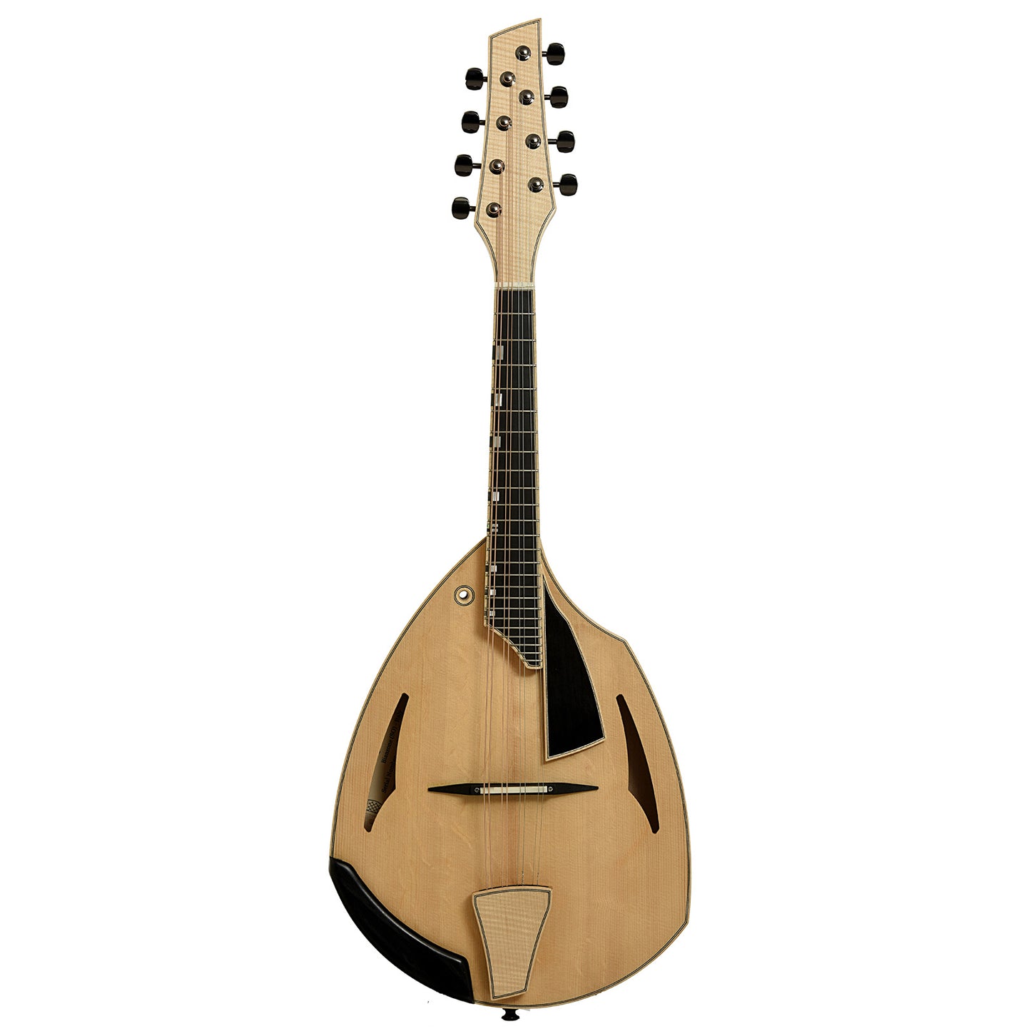 Full front of Martino Quintavalla F-Jazz Mandolin