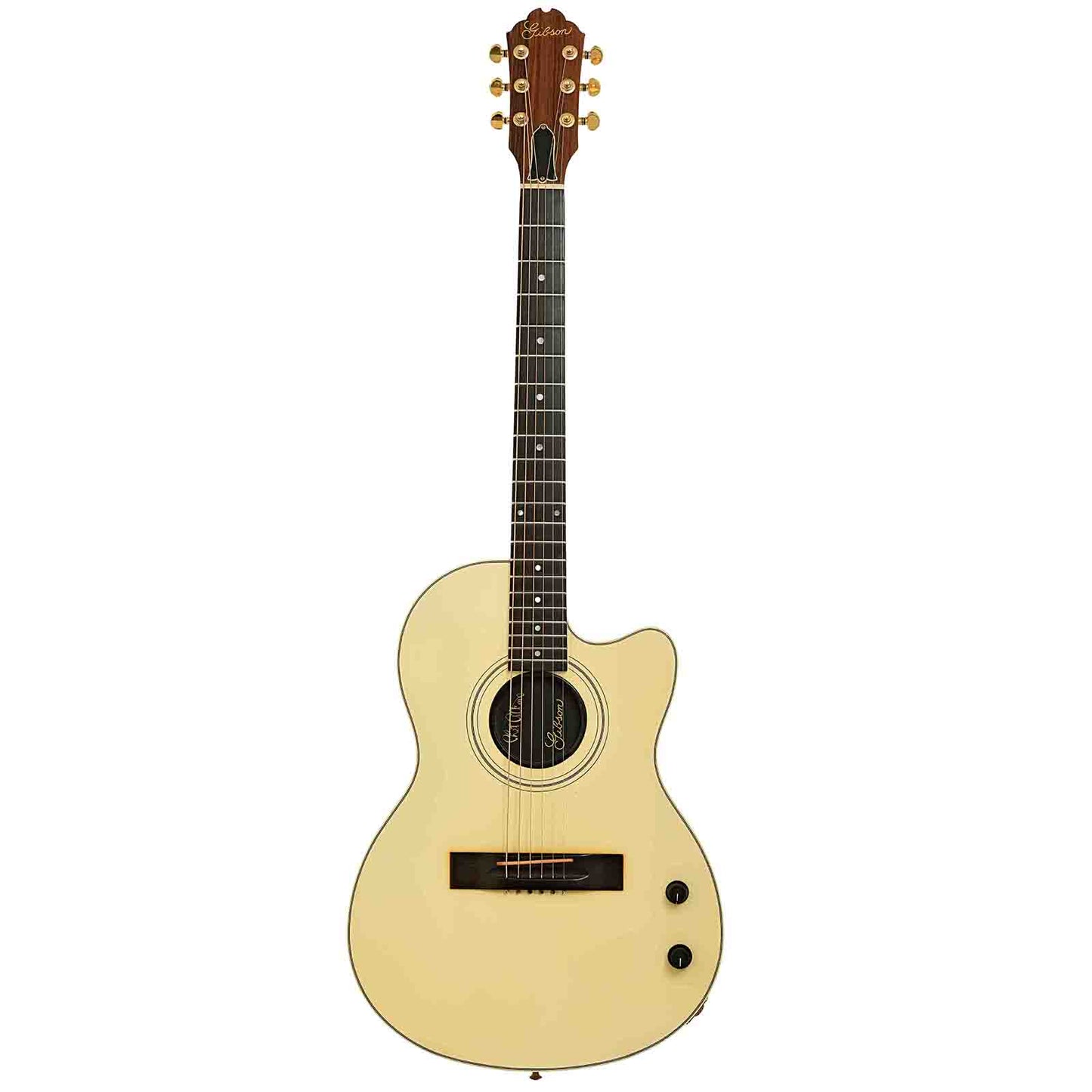 Full front of Gibson Chet Atkins SST Acoustic Guitar