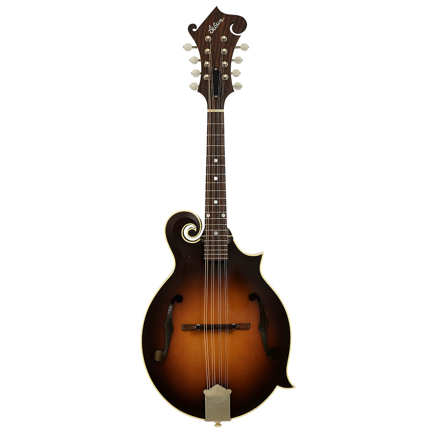 Full front of Gibson F-9 Artist Mandolin