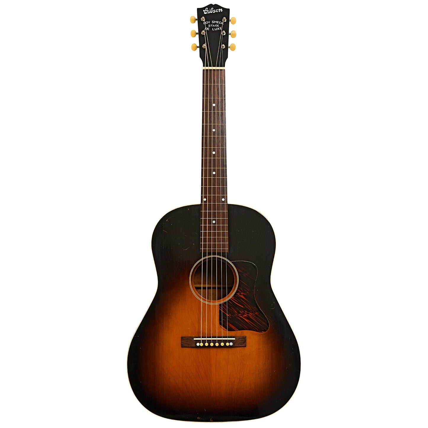 Full front of Gibson Roy Smeck Stage Deluxe Acoustic Guitar