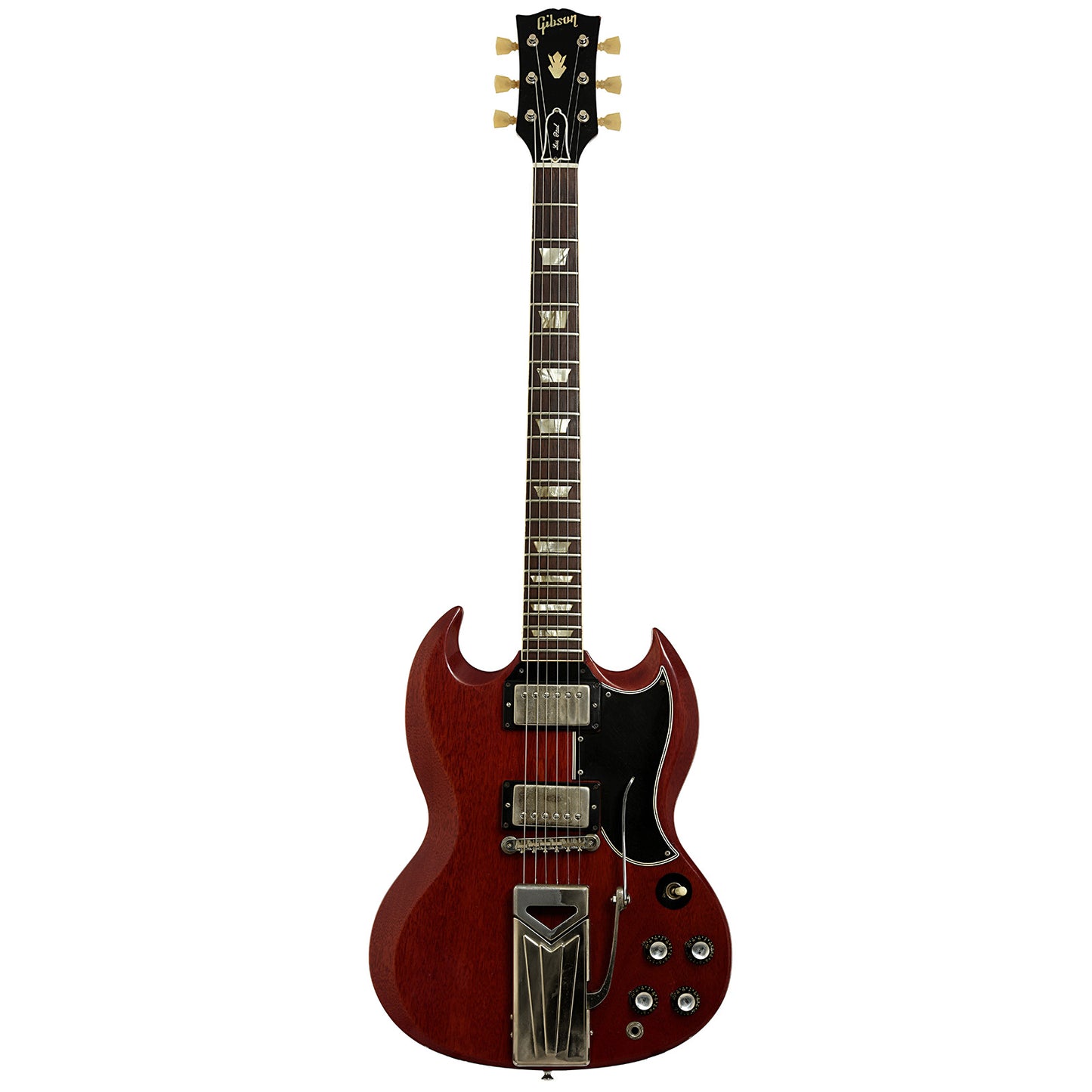 Full front of Gibson Les Paul Standard Electric Guitar