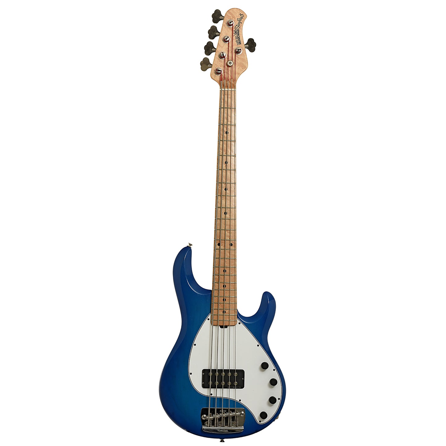 Full front of Ernie Ball Music Man Stingray 5 Electric Bass