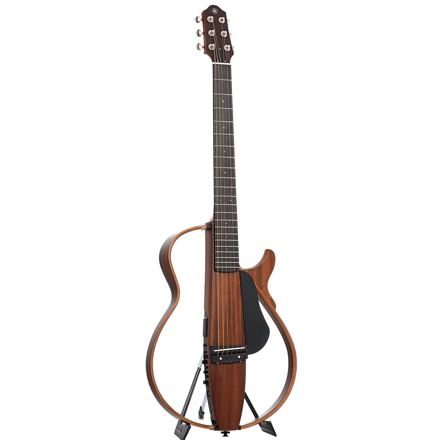 Full front and side of Yamaha SLG200S NT Silent Guitar (2022)