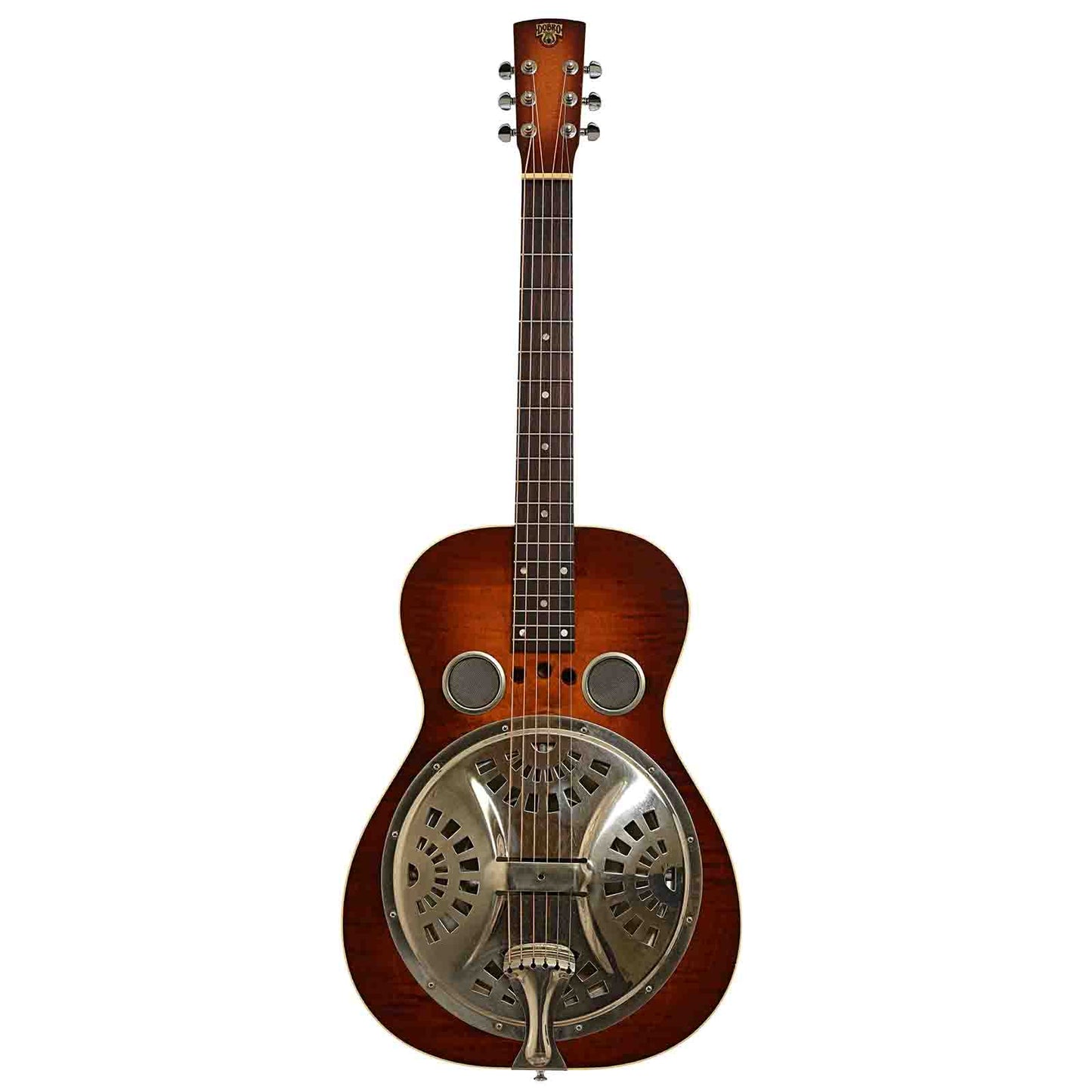 Full front of Dobro DW-60 Squareneck Resonator Guitar