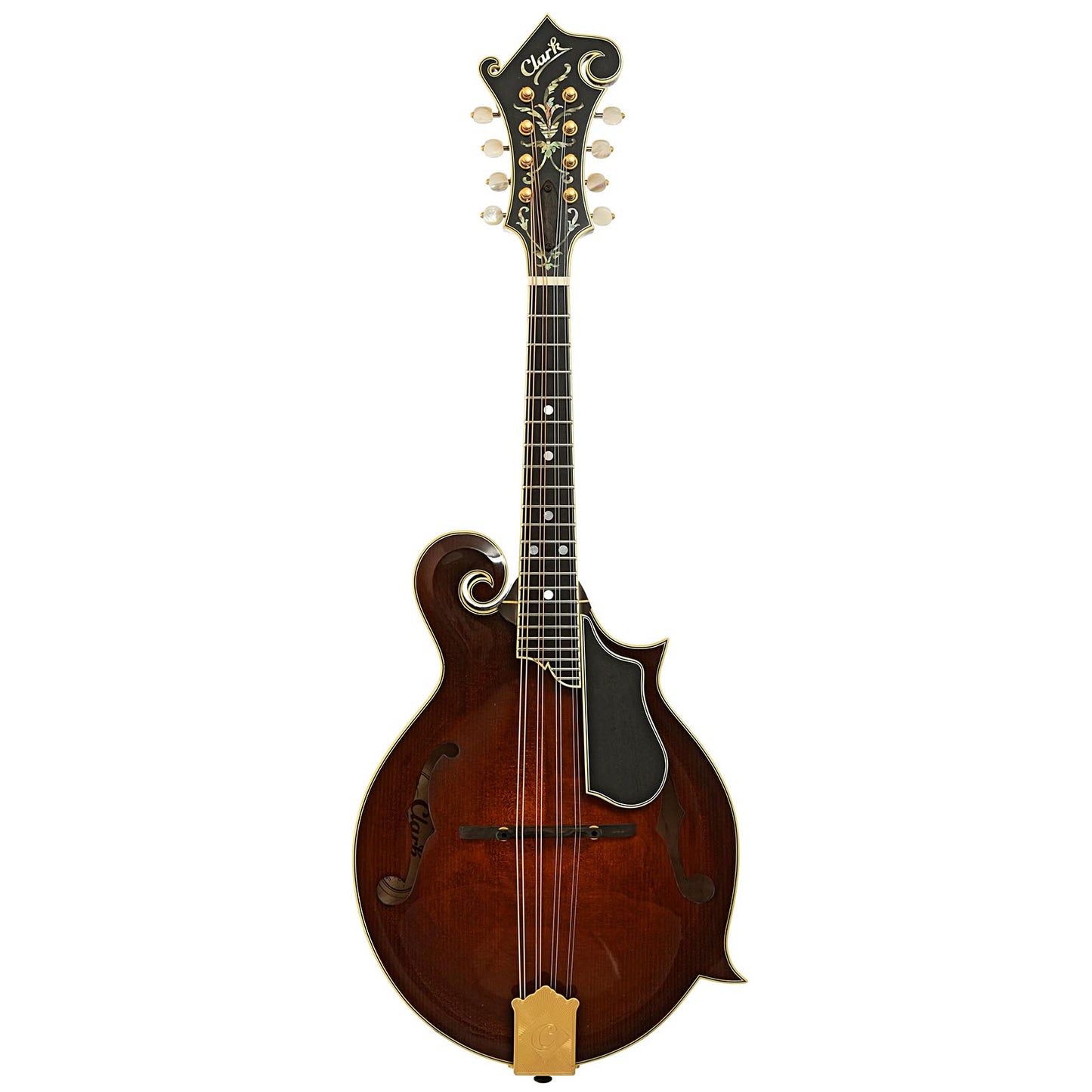 Full front of Clark F-5 Mandolin