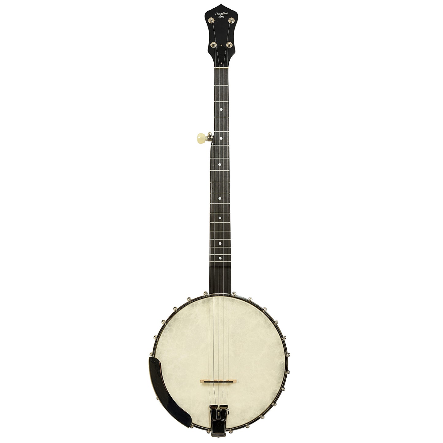 Full front of Recording King OT-25 Madison Openback Banjo