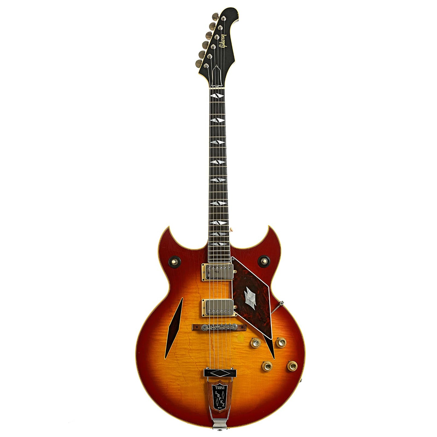 Full front of Gibson Trini Lopez Deluxe Hollowbody Electric Guitar