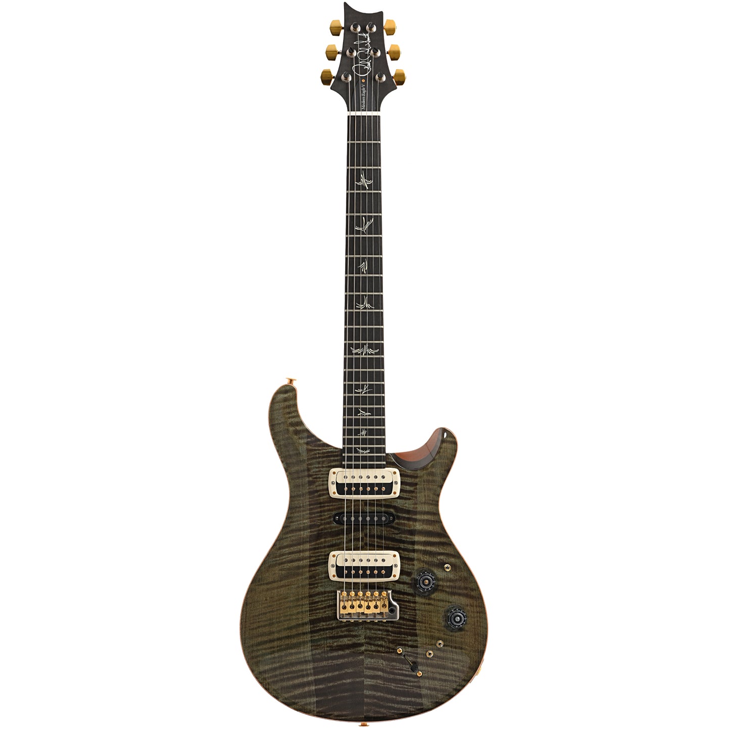 Full back and side of PRS Modern Eagle V guitar