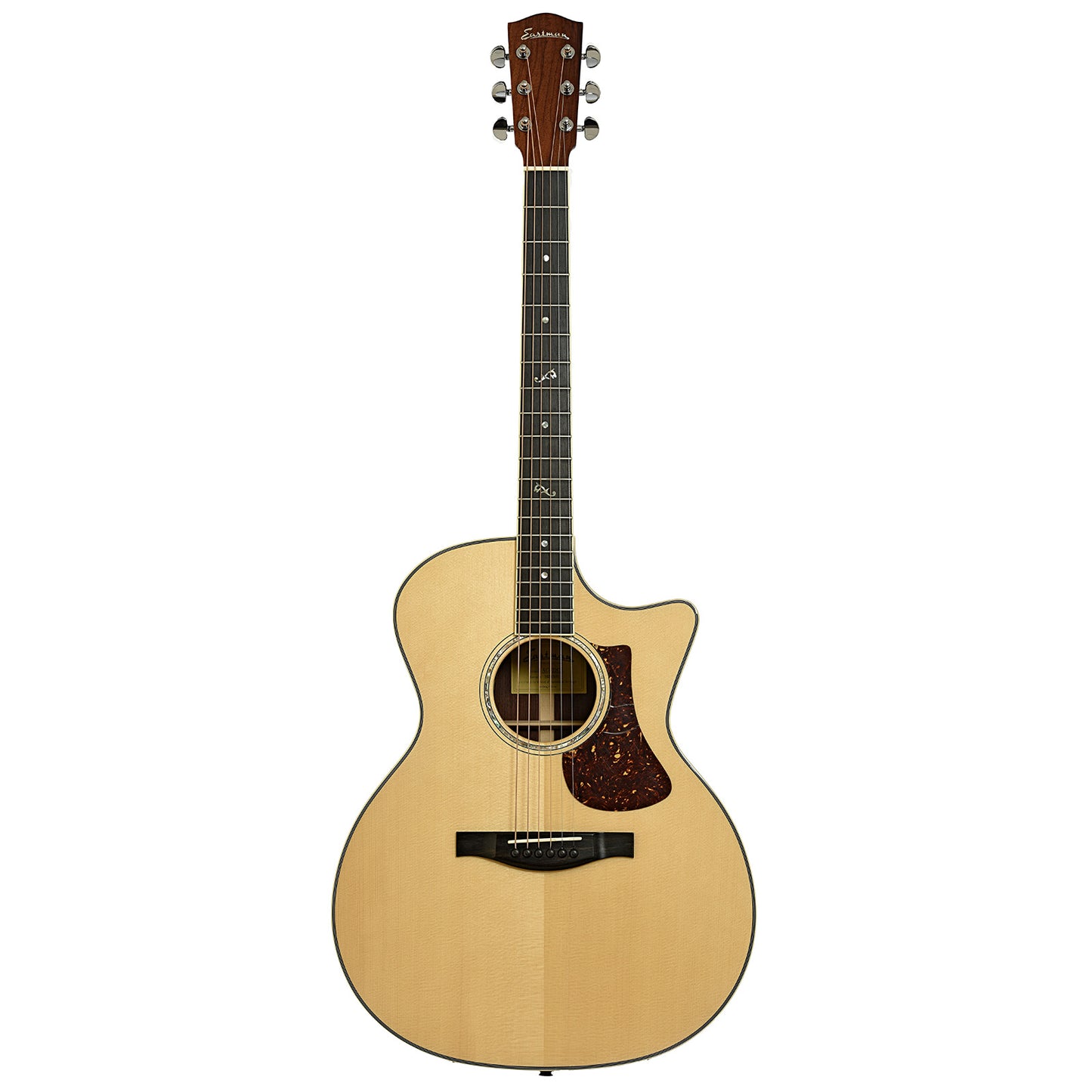 Full front of Eastman AC422CE Acoustic-Electric Guitar