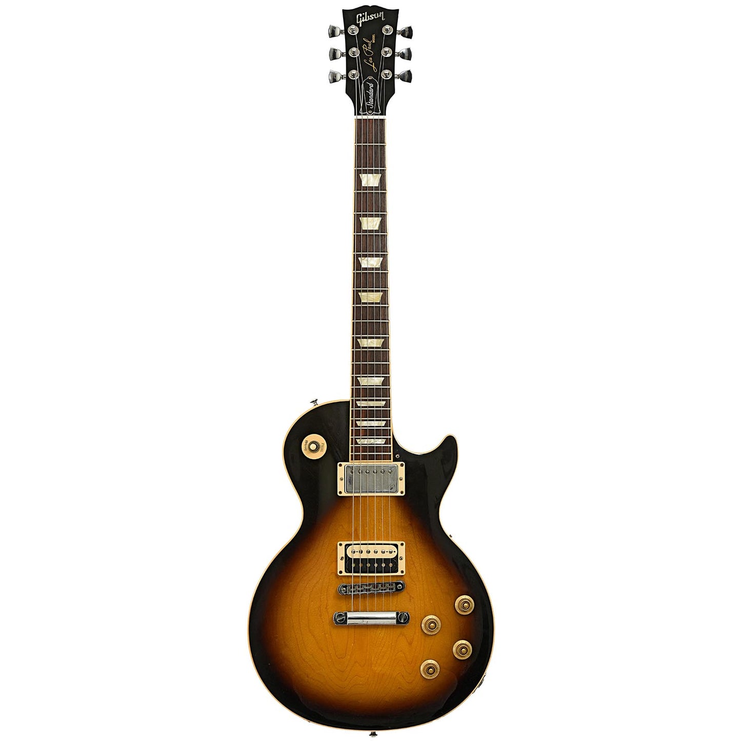 Full front of Gibson Les Paul Standard Electric Guitar