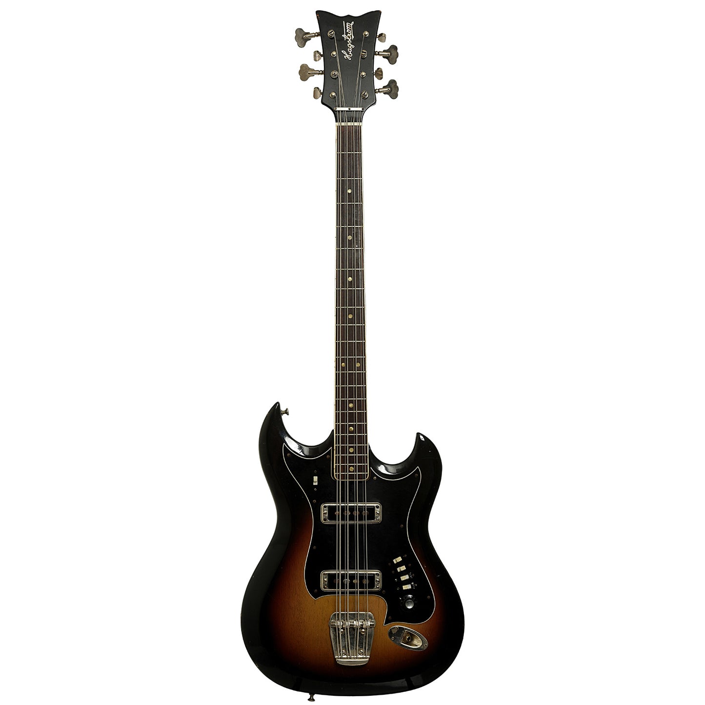 Full front of Hagstrom H8 8-String Electric Bass