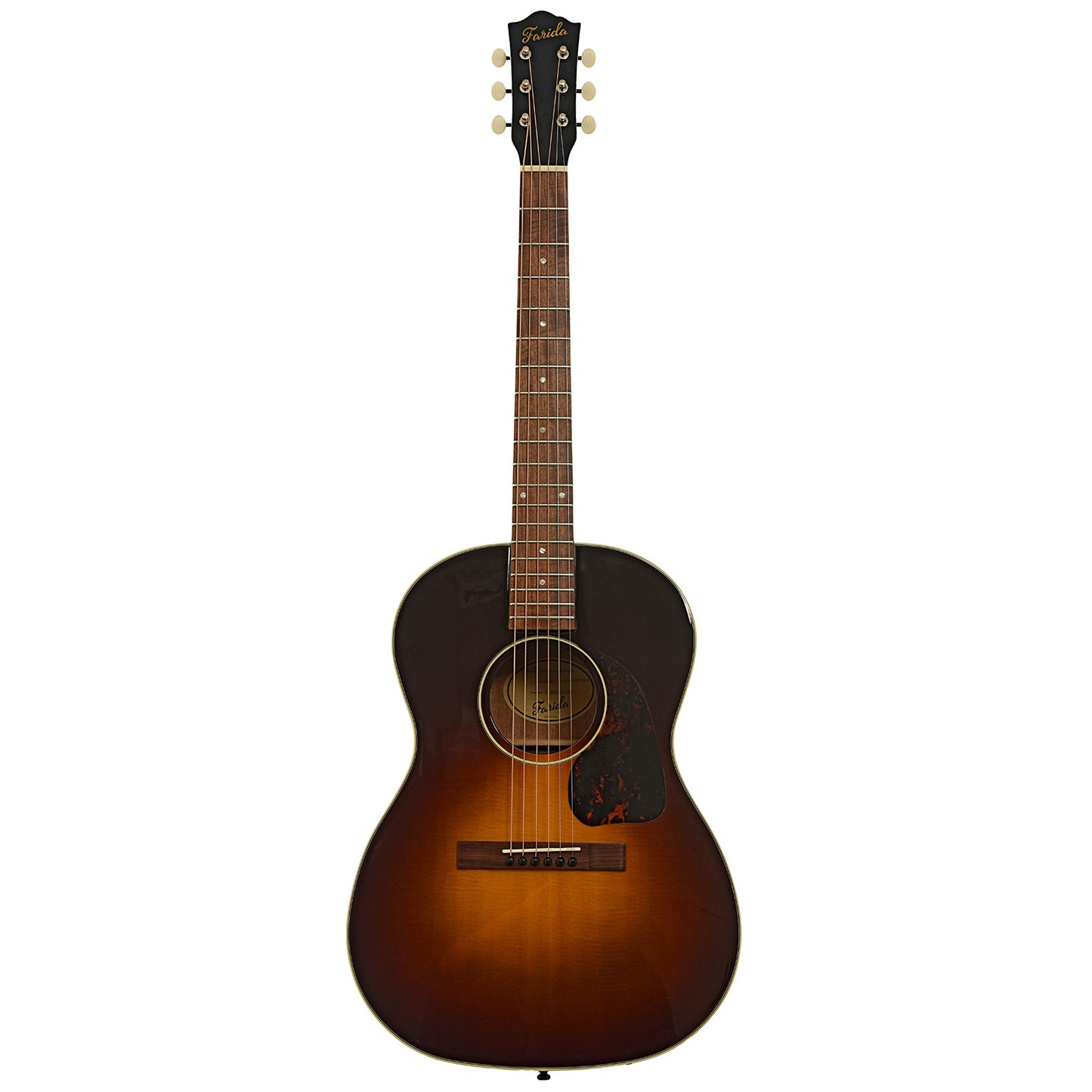 Full front of Farida Holiday Pack, 00-Size Acoustic Guitar