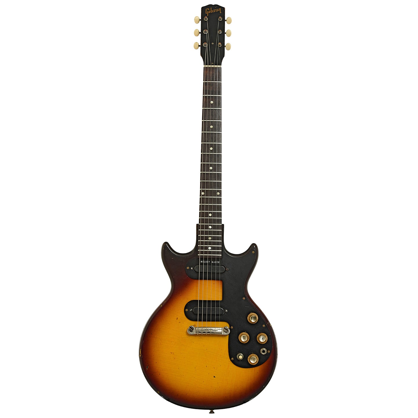 Full front of Gibson Melody Maker D Electric Guitar