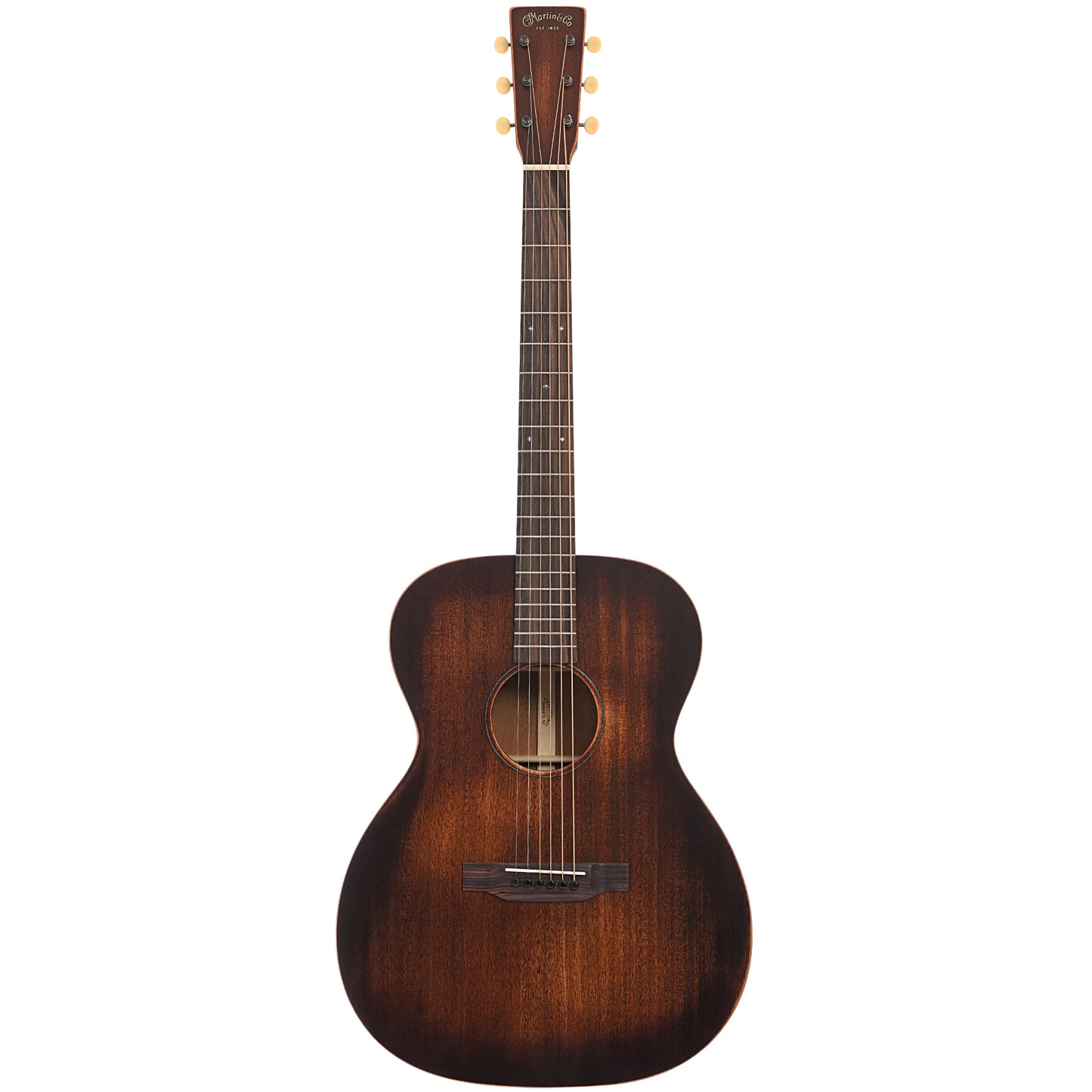 Full front of Martin 000-15ML Streetmaster Lefthanded