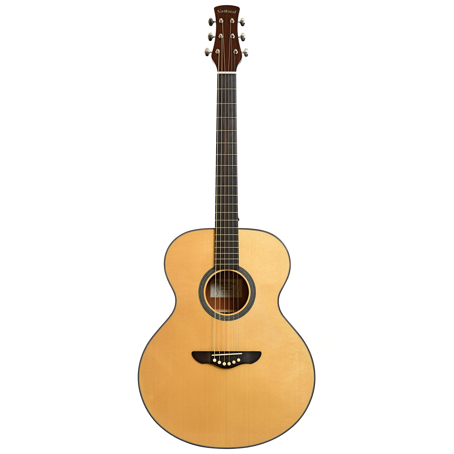 Full front of Northwood M70-MJ Acoustic Guitar