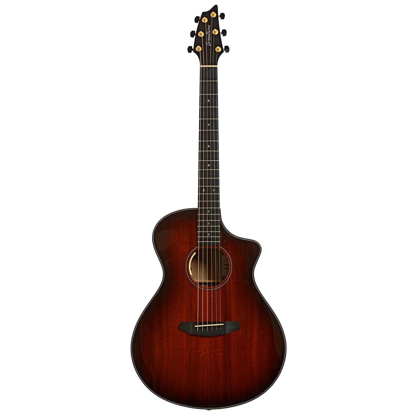 Full front of Breedlove Oregon Concert CE Acoustic Guitar