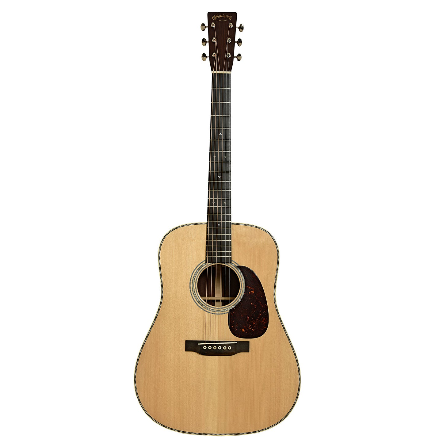 Full front of Martin Custom Shop D-28 Authentic 1937 Guitar