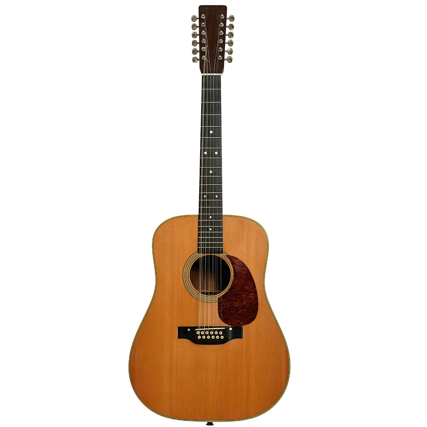 Full front of Martin D-12-28 12-String Acoustic Guitar