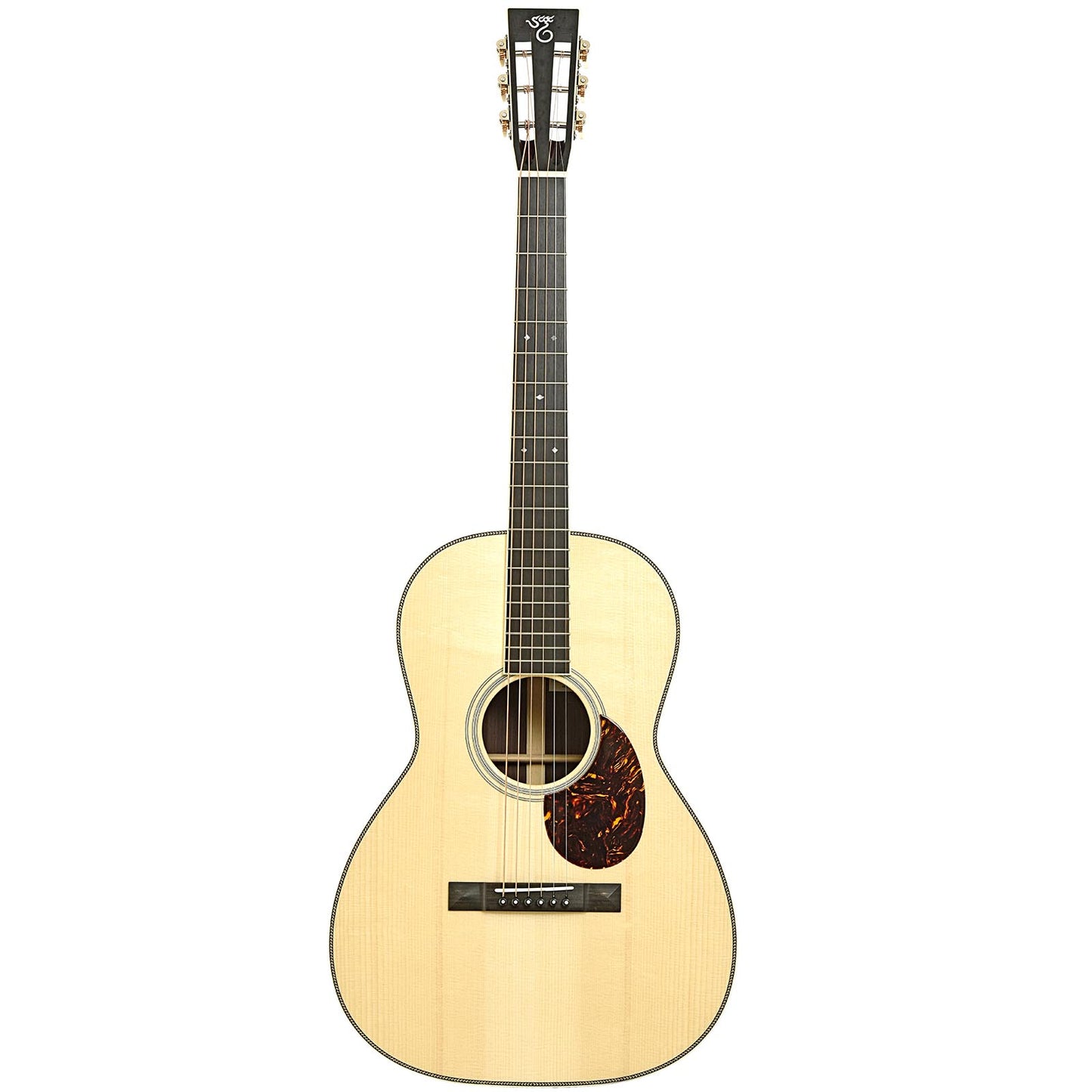 Full front of Santa Cruz Custom 00 Acoustic Guitar