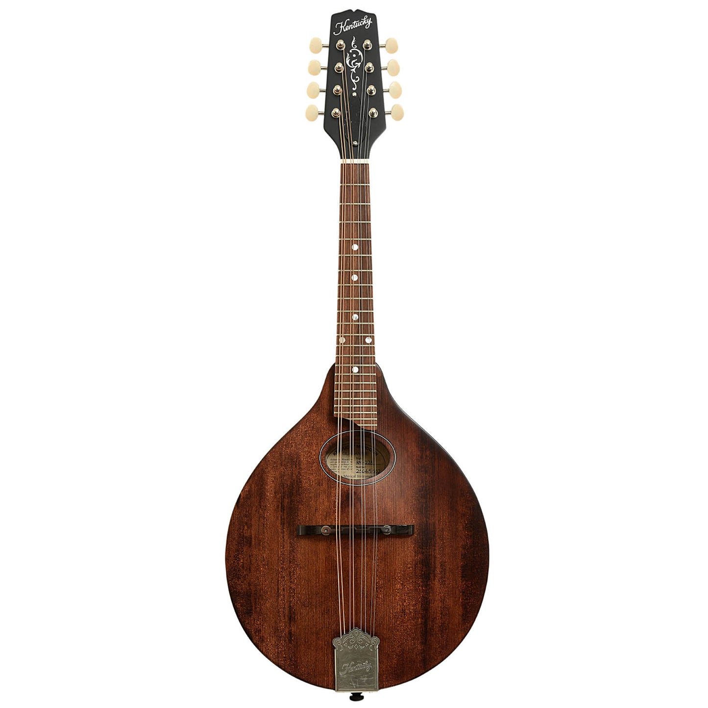 Full front of Kentucky KM-226 Oval Hole A-Model Mandolin