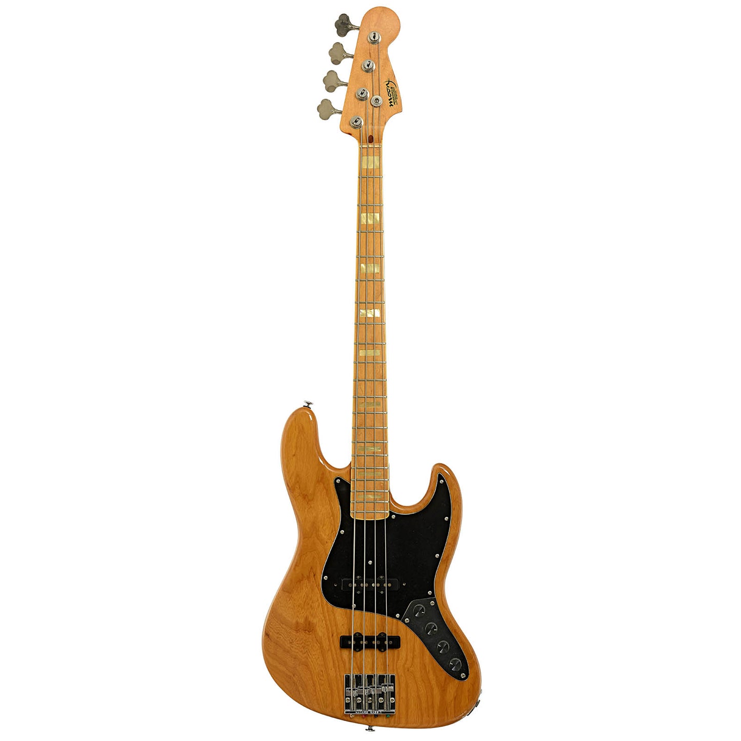 Full front of Moon JB4A 4-String Electric Bass