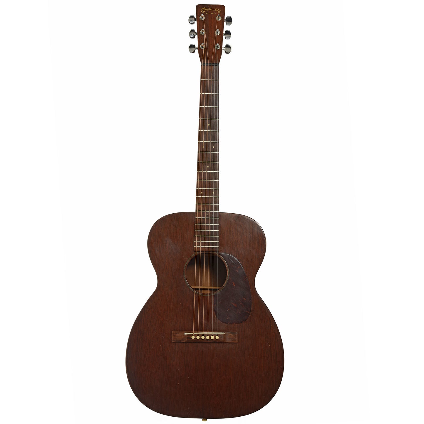 Full front of Martin 00-17 Acoustic Guitar