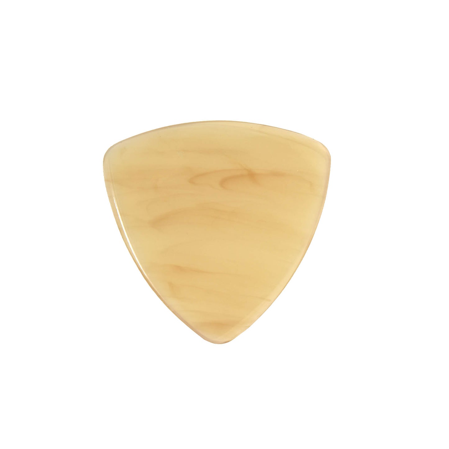 Image 2 of Skeddy Picks Large Triangle Flatpick, Horn Pattern