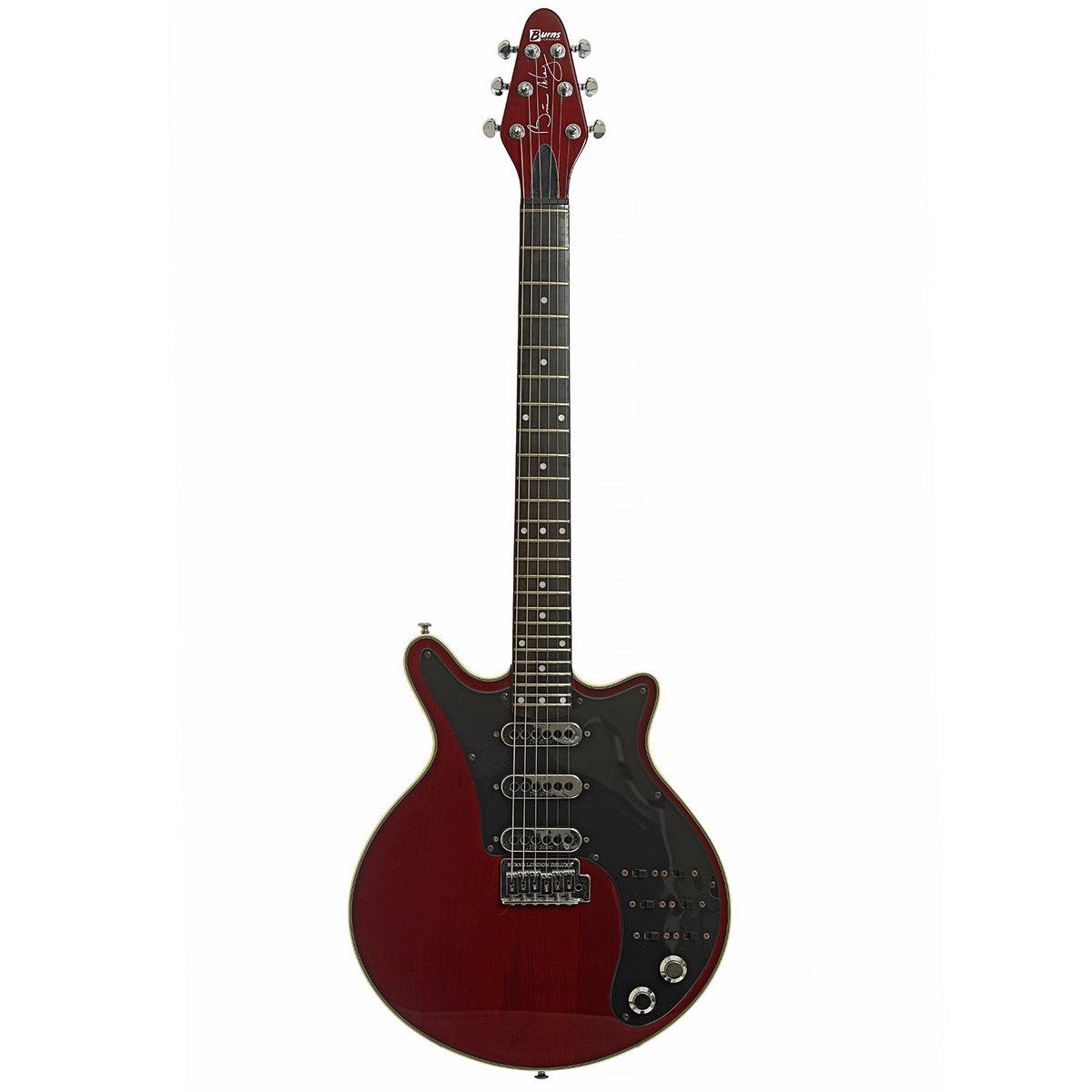 Full front of Burns Brian May Signature Electric Guitar
