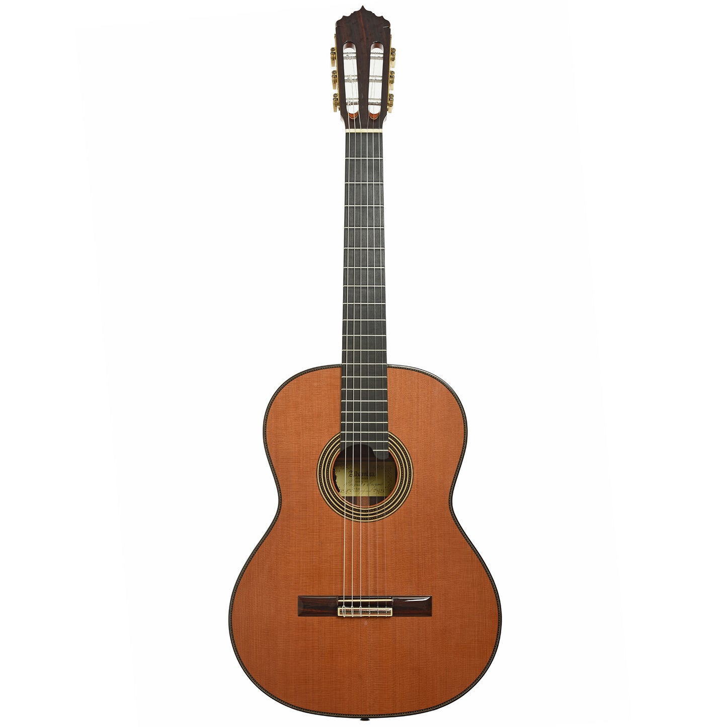 Full front of Alhambra Linea Professional Classical Acoustic Guitar
