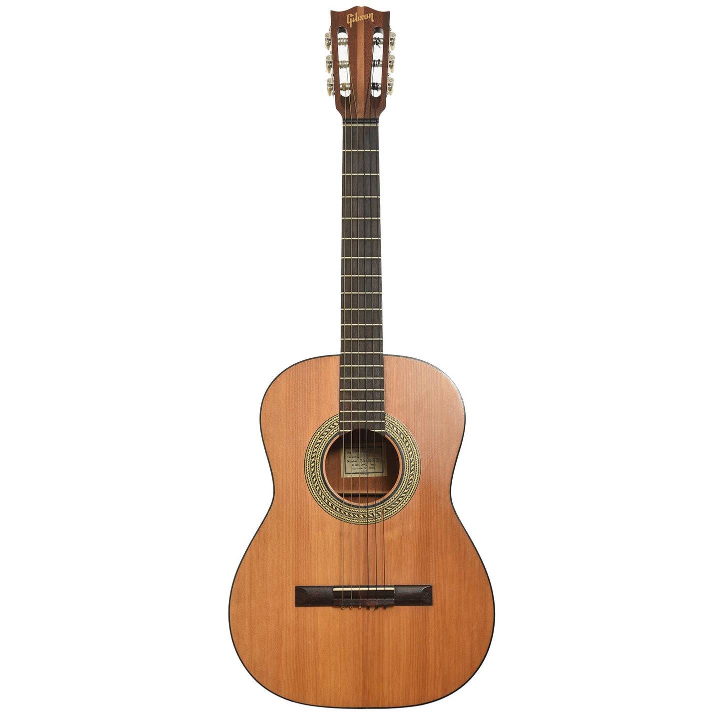 Full front of Gibson C-0 Classical acoustic Guitar