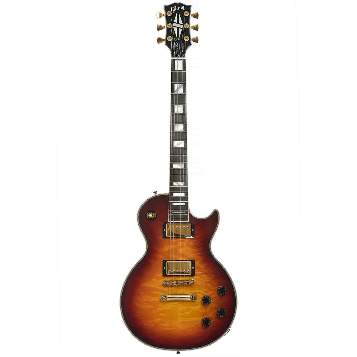 Full front of Gibson Les Paul Custom Q