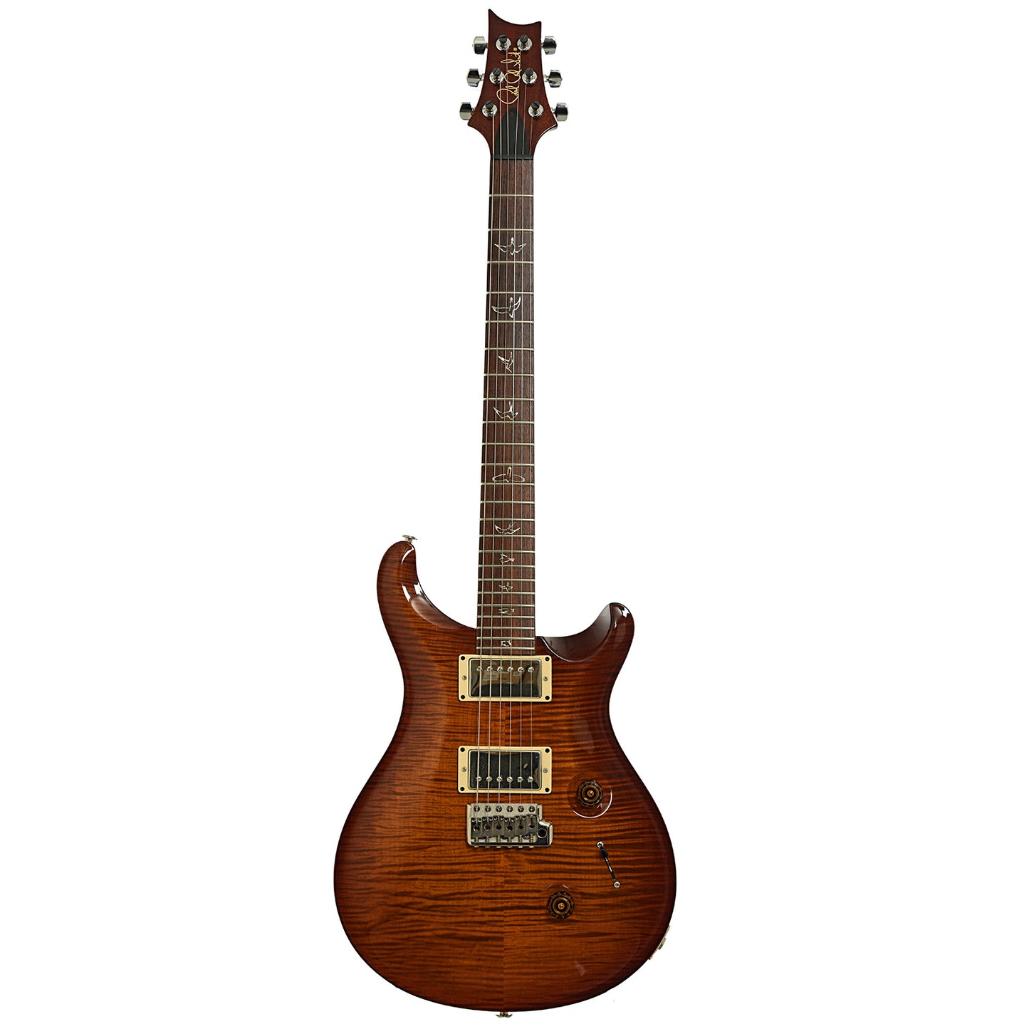 Full front of PRS Custom 24 10-Top Electric Guitar