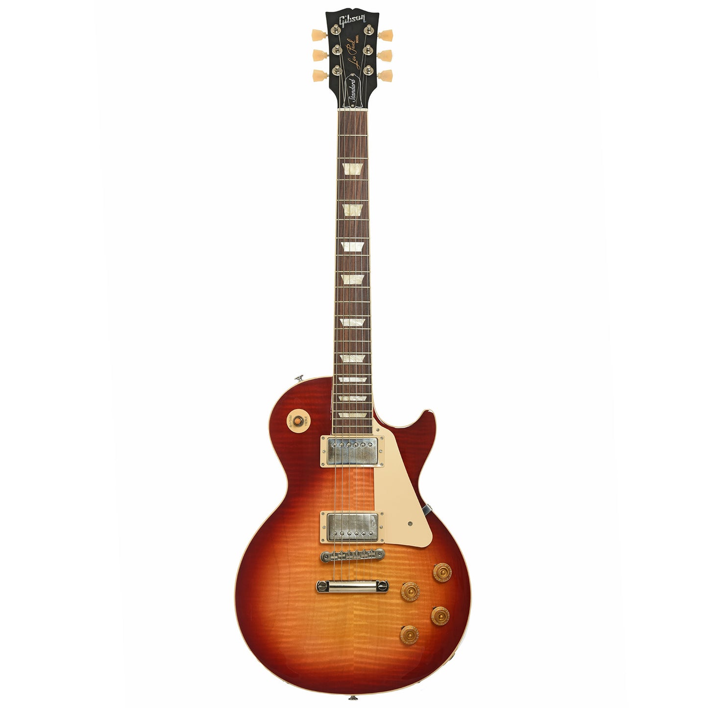 Full front of Gibson Les Paul Standard 50s Figured Electric Guitar