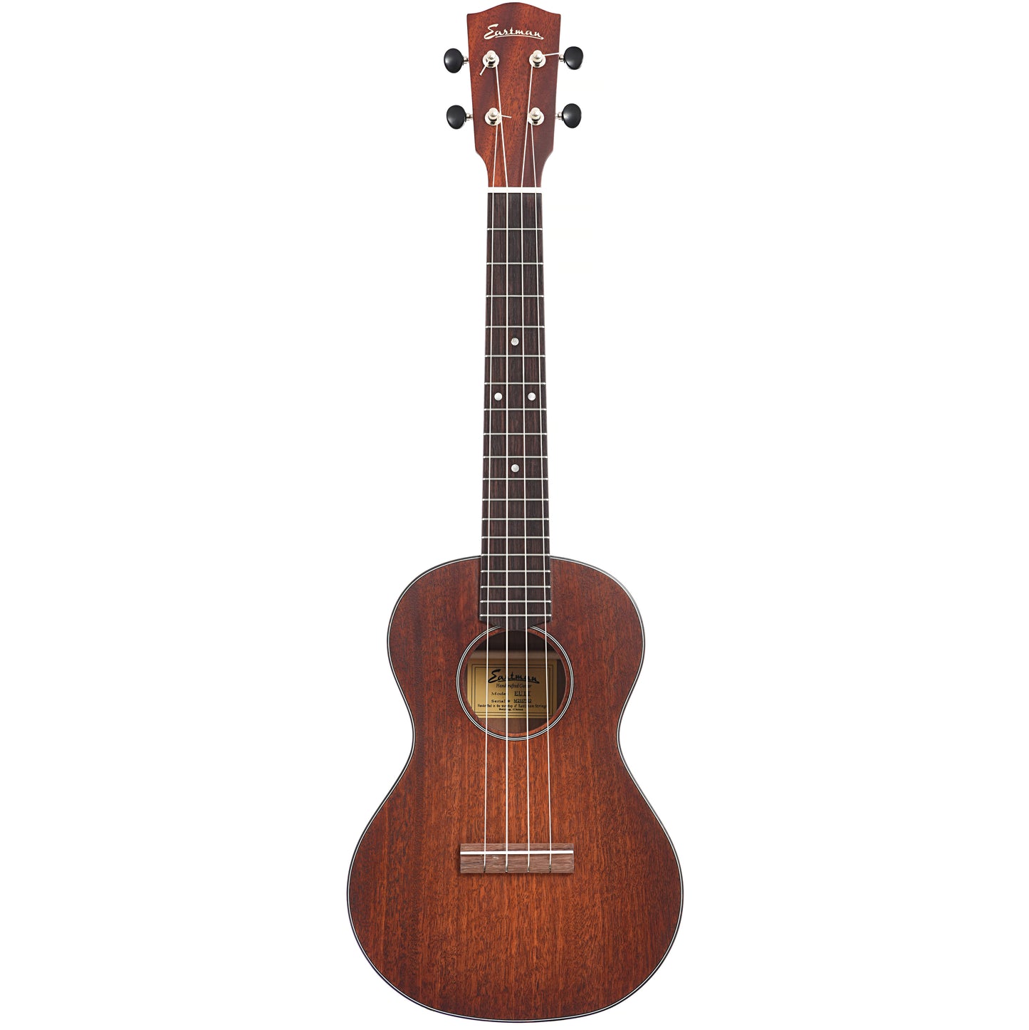 Full front of Eastman EU1-T Tenor Ukulele