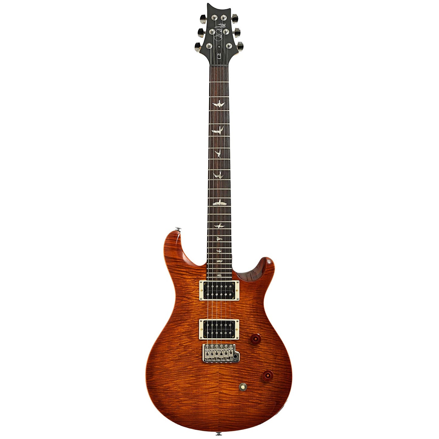Full front of PRS SE CE Electric Guitar