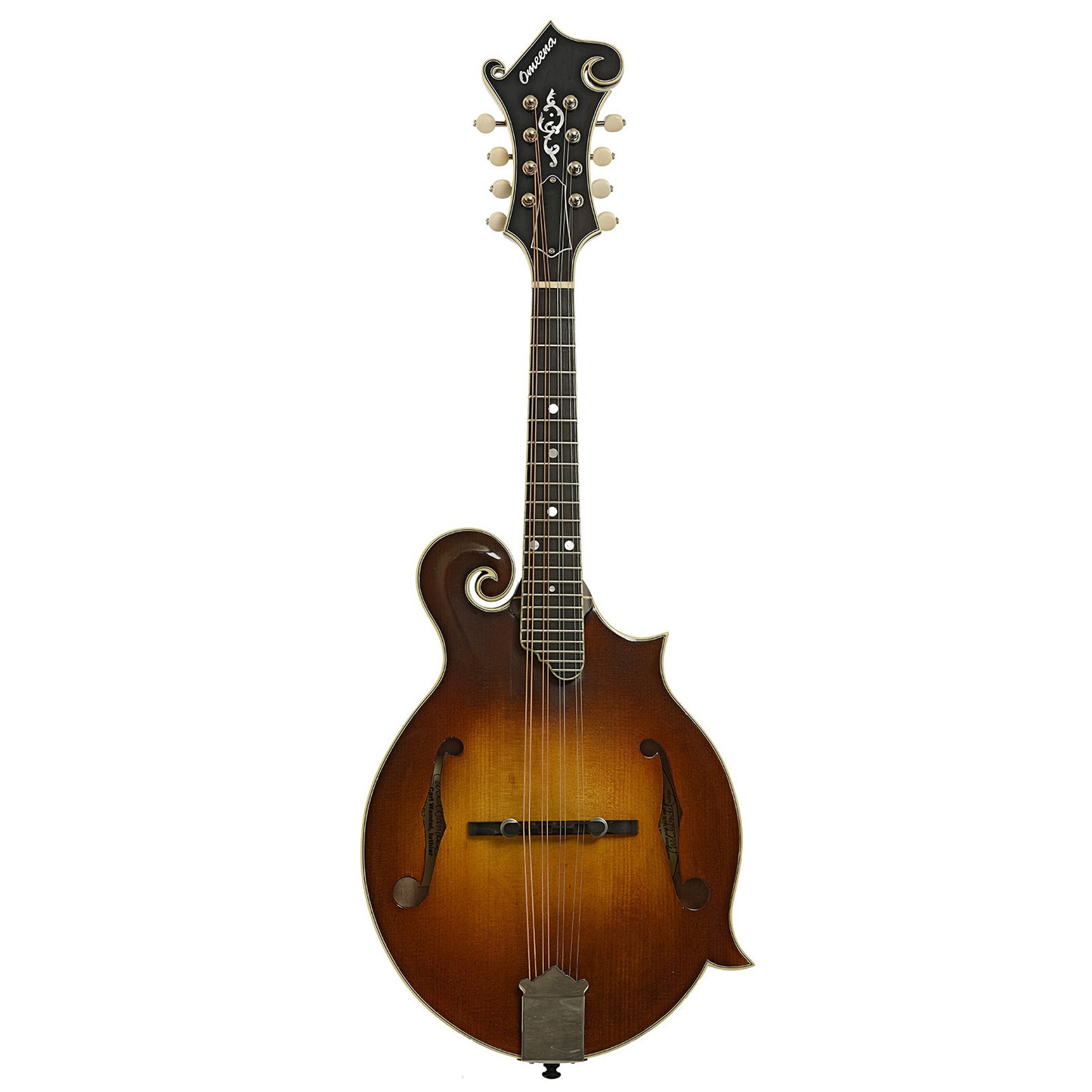 Full front of Omeena F-5 Mandolin