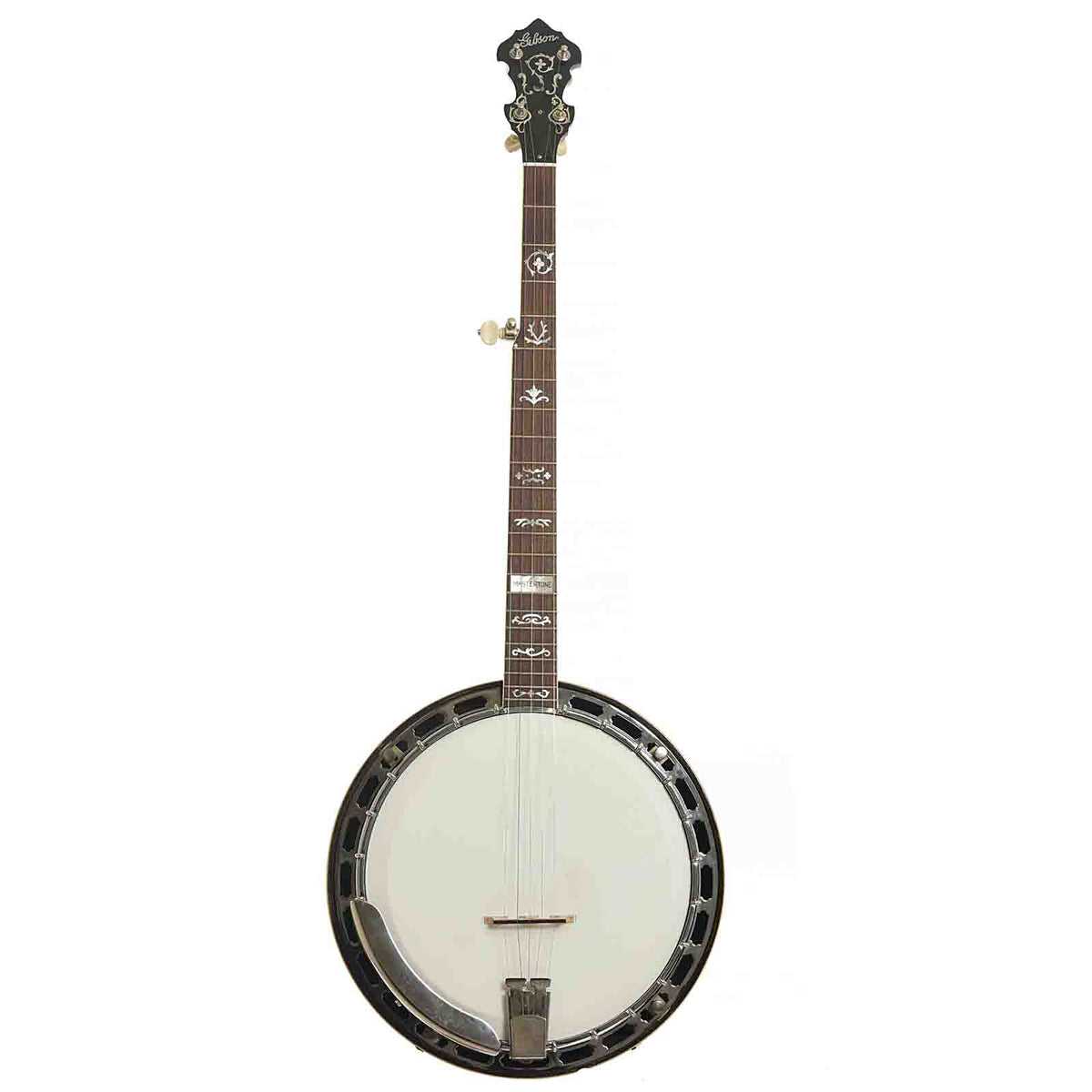 Full Front of Gibson TB-3 Conversion Resonator Banjo