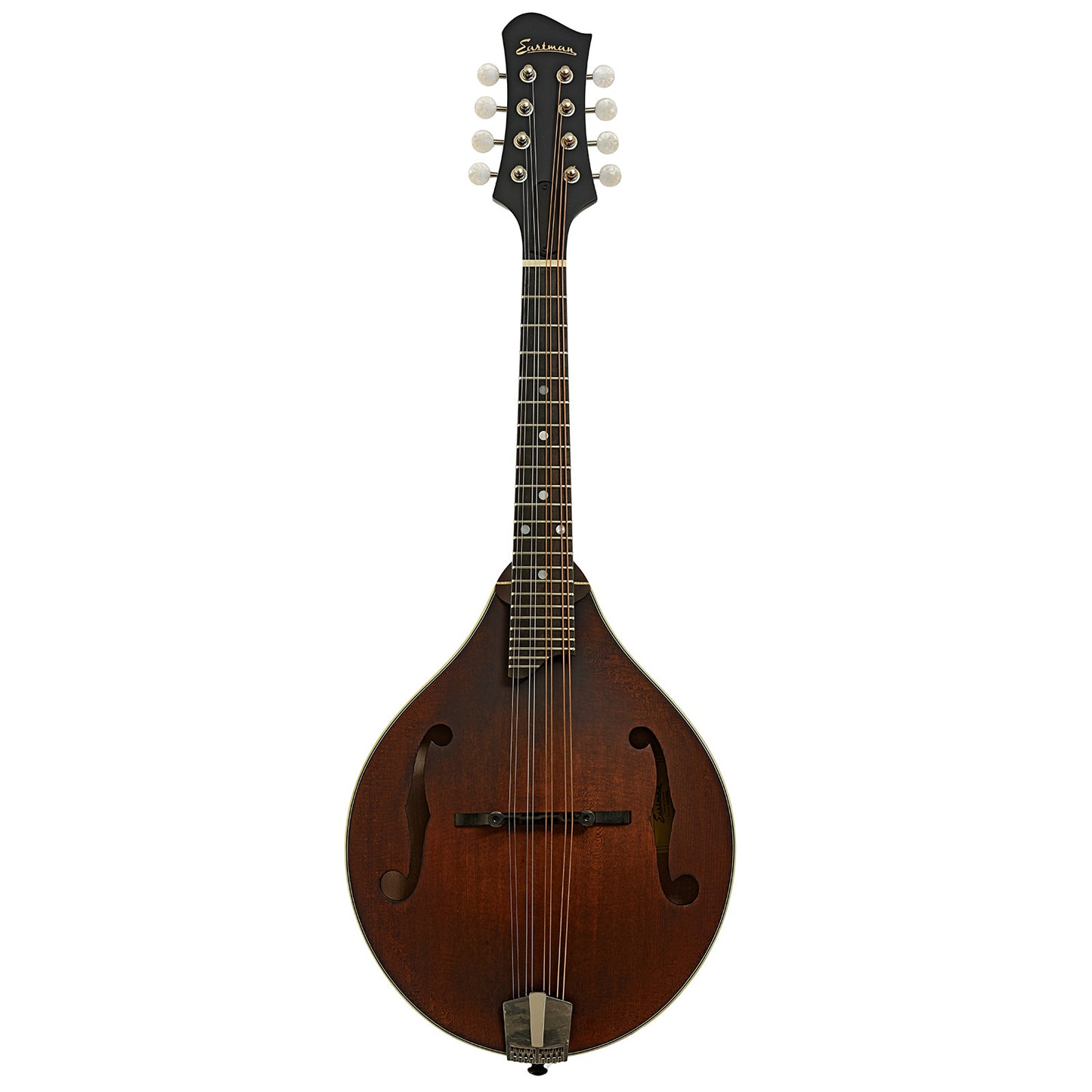 Full front of Eastman MD305 Left Handed Mandolin