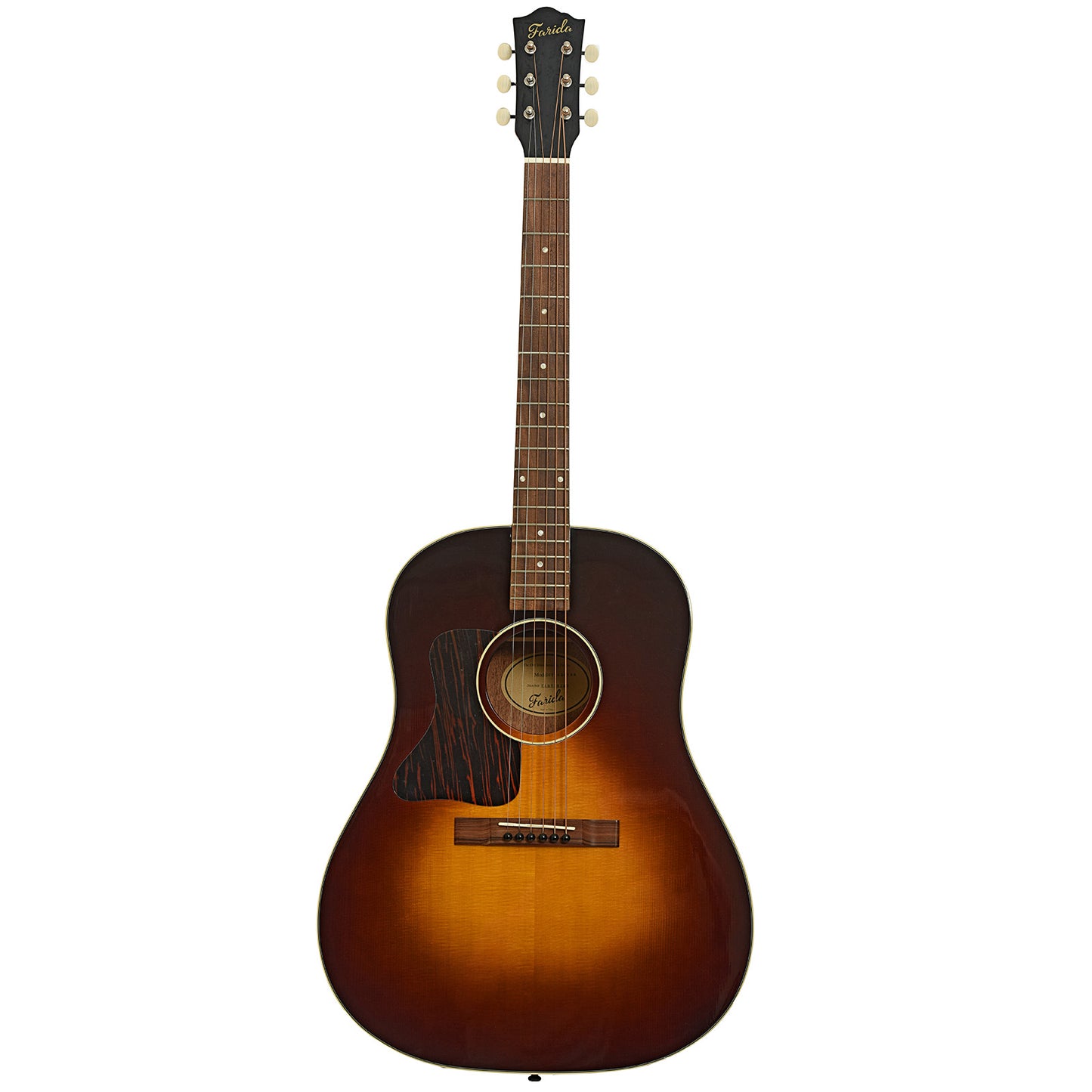Full front of Farida OT-62 LH VBS Acoustic Guitar
