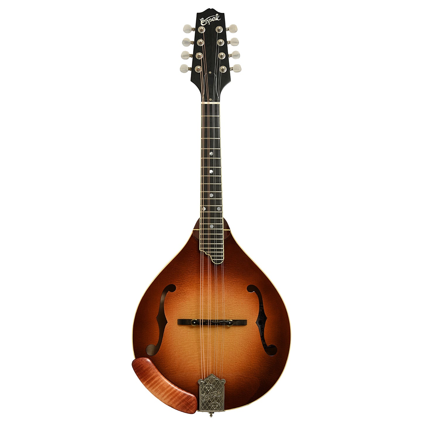 Full front of Capek A5 Standard Mandolin