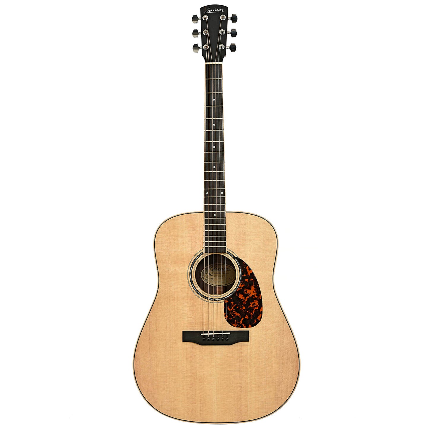 Full front of Larrivee D-03R Recording Series Dreadnought Acoustic Guitar